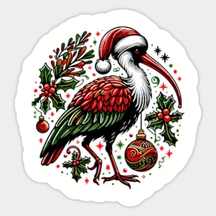 Extra Festive Bin Chicken Sticker